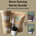 Worm Farming Starter Bundle - Just Add A Bin(s)